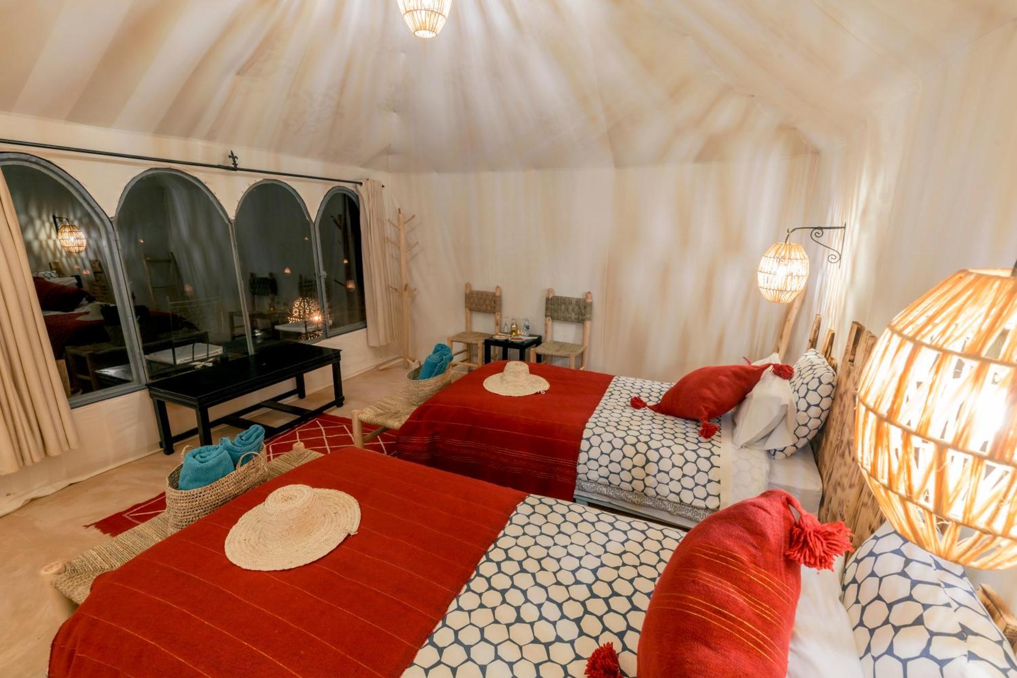 فندق Soleil Camp & Camel Trekking مرزوكة المظهر الخارجي الصورة